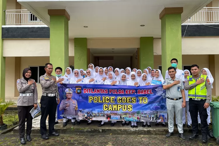 Police Goes To Campus Akper Belitung: Edukasi Lalu Lintas untuk Generasi Muda